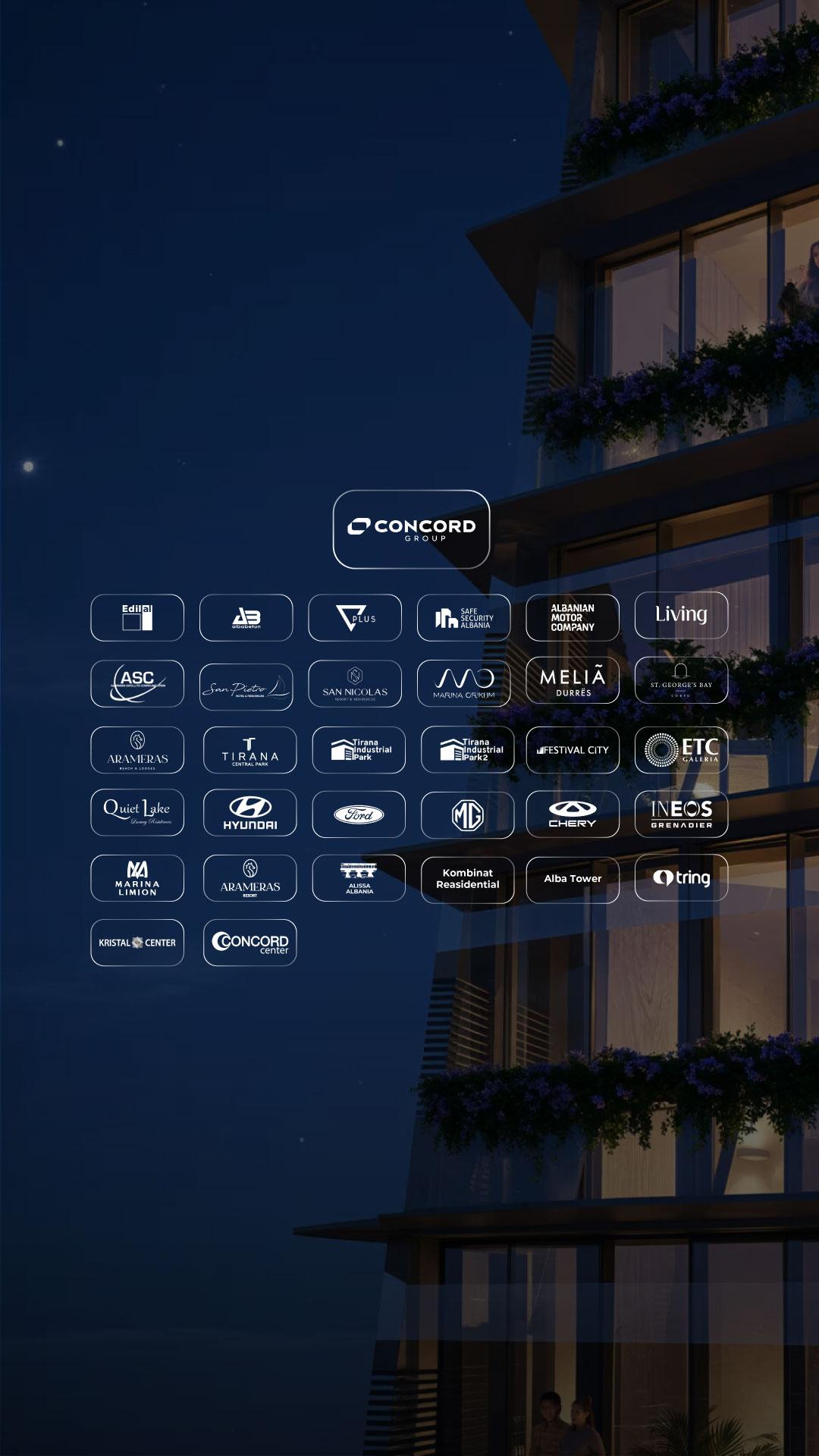 Concord Group portfolio of companies and brands