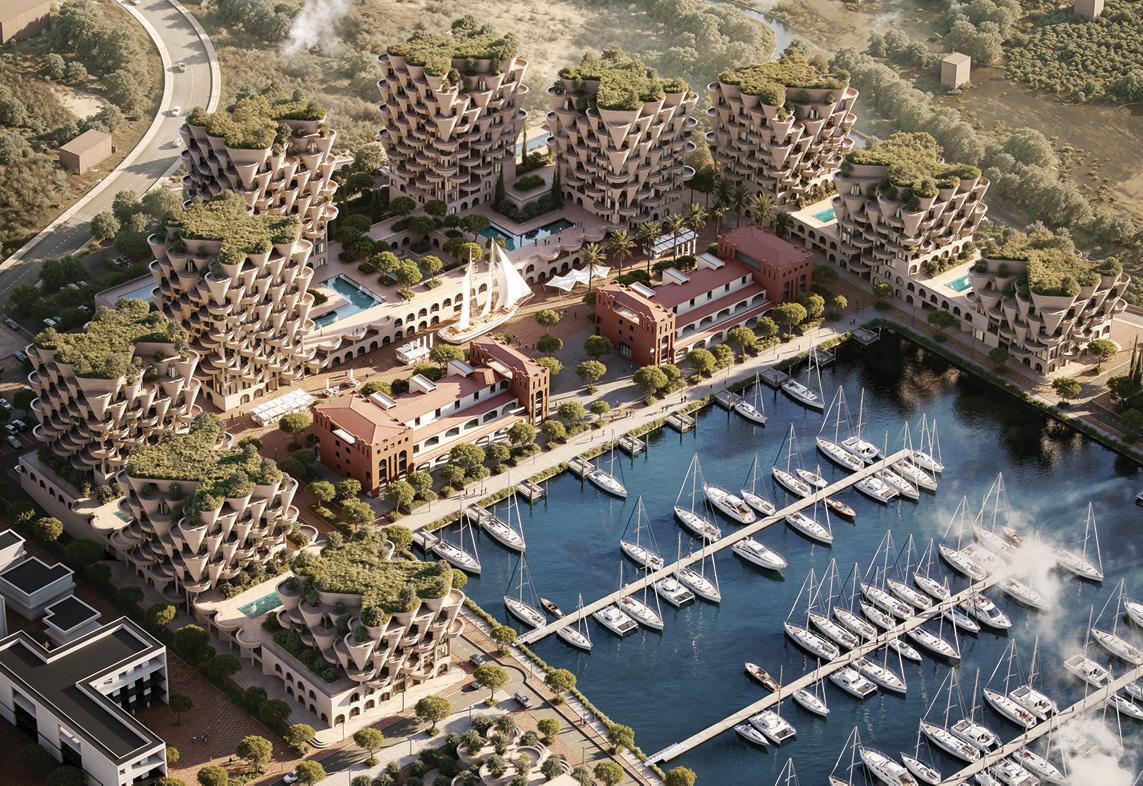 Marina Orikum — Concord Group waterfront marina development